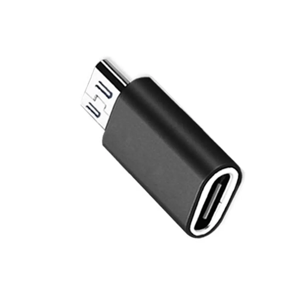 Адаптер Worallymy Mini Type c Мама на Micro USB мама для телефона 3 0 конвертер из алюминиевого