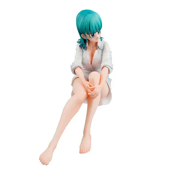Драконий жемчуг девушки Бумер сидя Пижама Гараж Комплект Модель Dragon Ball Bulma