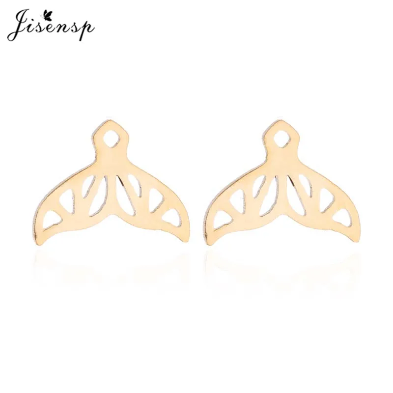 Jisensp модные ювелирные изделия мультфильм Микки животное мышь серьги гвоздики для женщин дети милые собака и кошка птица серьги из нержавеющей стали