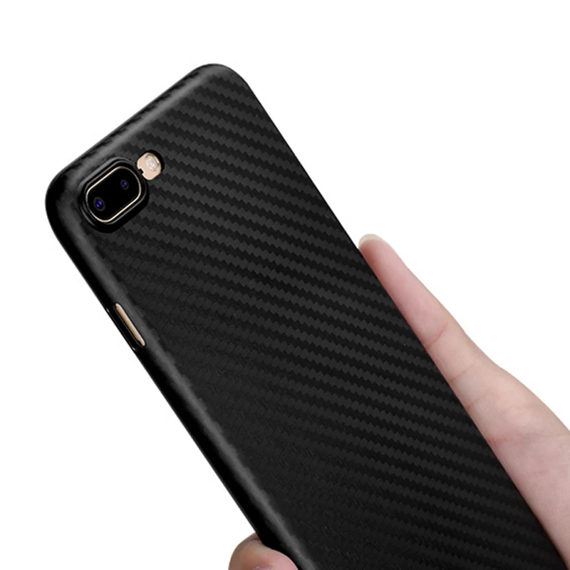 Чехол из углеродного волокна для iphone X 7 8 plus тонкий роскошный чехол накладка 6S 6