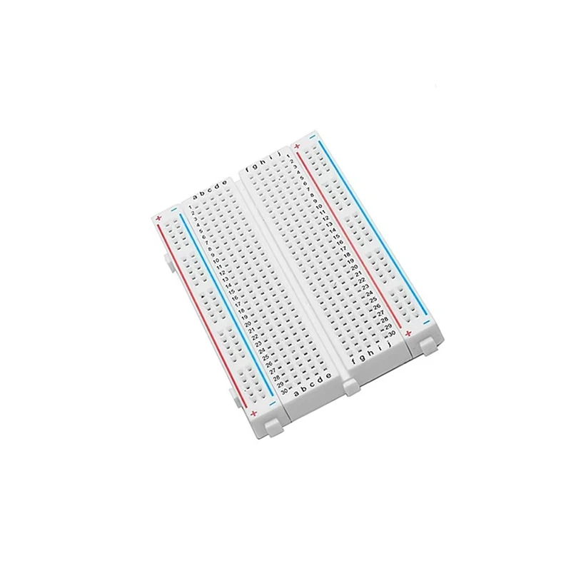 400 Tie Points Solderless PCB Breadboard Mini Universal Universal Test Protoboard DIY Bread Board for Bus Test Circuit Board