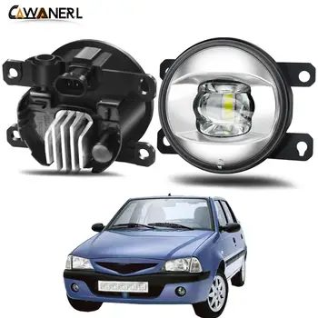 

Fog Light Assembly 30W Car Driver + Passenger LED Lens Fog Lamp DRL H11 12V For Dacia Solenza Hatchback 2003 2004 2005 2006 2007