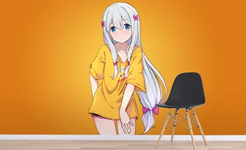 

[Self-Adhesive] 3D Cute Girl 939 Japan Anime Wall Paper mural Wall Print Decal Wall Murals