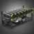 VEDDHA V3 8 GPU Miner Rack PC Server Case Алюминиевая Штабелируемая Открытая Воздушная Рама Для Ethereum Mining Rig Rack 6 Card Bitcon Miner Kit