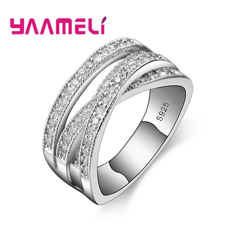 Sterling Silver Wide Band Ring for Women 8