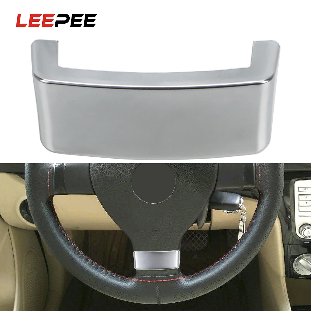 LEEPEE хромированная эмблема для VW Golf MK5 плюс 5 GTI Passat B6 3C Eos Jetta (Фольксваген Джетта)