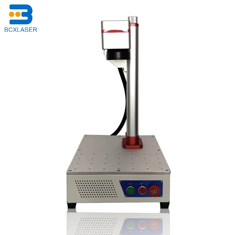  Metal Engraving Optical Fiber Laser Marking Machine With Computer