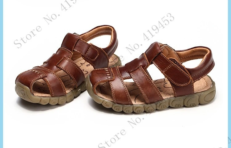Кожаная прогулочная обувь для мальчиков, Уличная обувь для девочек, детская спортивная обувь на весну и осень, A125