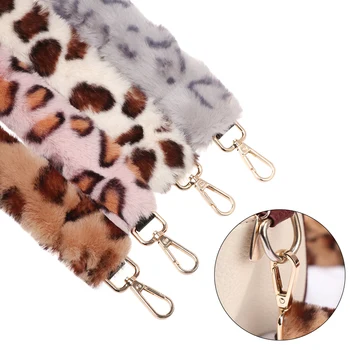 

Plush Faux Fur Bags Strap Belt For Women Replacement Shoulder Bag Handbag Straps Decorative Chain