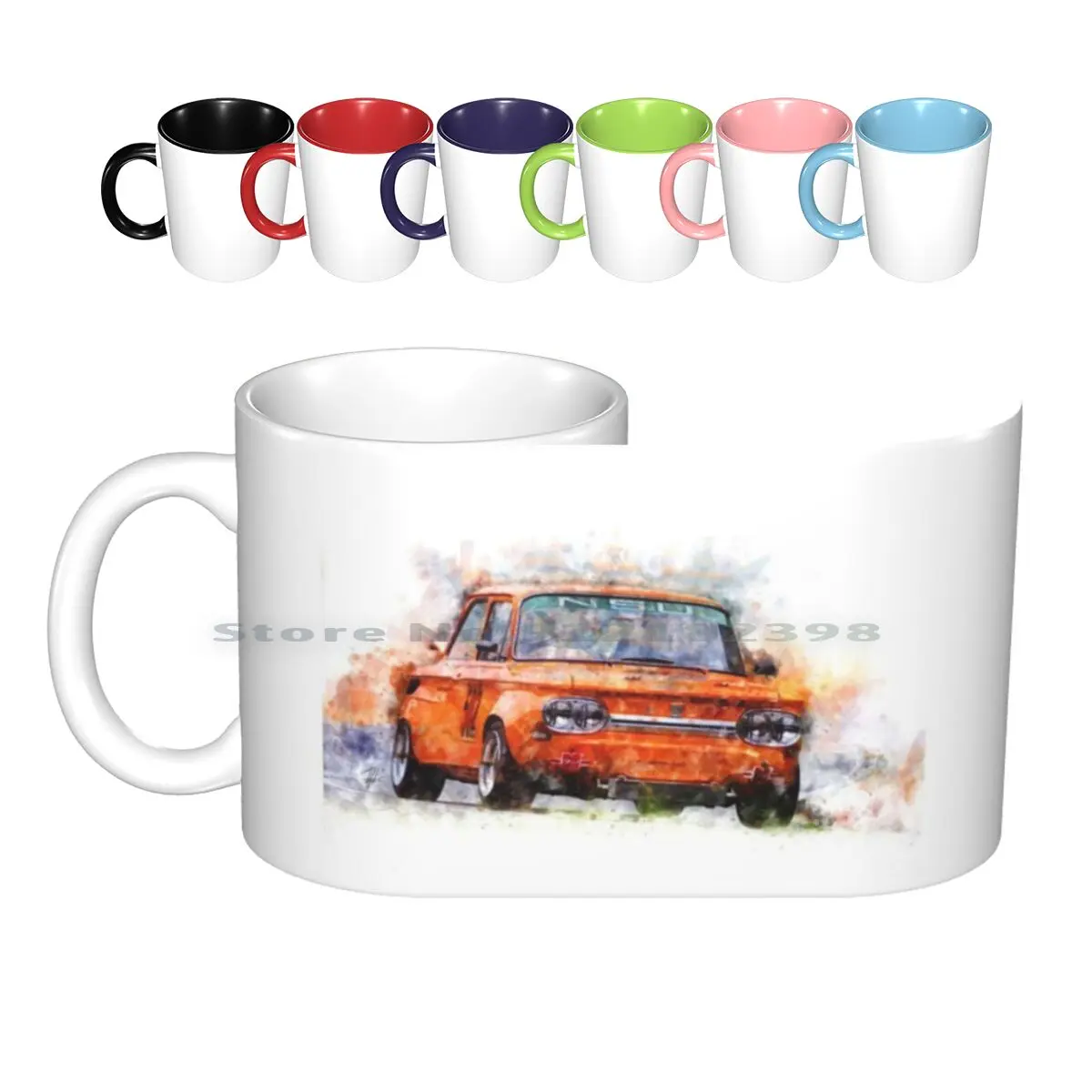 Керамические кружки Nsu Tt кофейные чашки Кружка для молока и чая гоночный