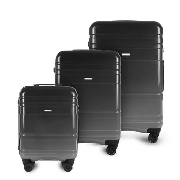 

Set of three suitcases NEWCOM with combination lock TSA