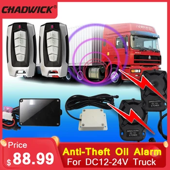 

CHADWICK 812-8171 Fuel Tank Remote Alarm System Burglaralarm Anti-Theft Oil Alarm Truck Alarm Device LED Light Securityalarm
