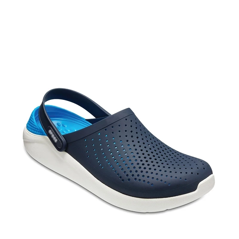 Los hombres sandalias de verano par de zapatos de sandalias de zueco para hombres EVA zapatilla Unisex jardín negro Adulto Cholas Hombre Zapatos