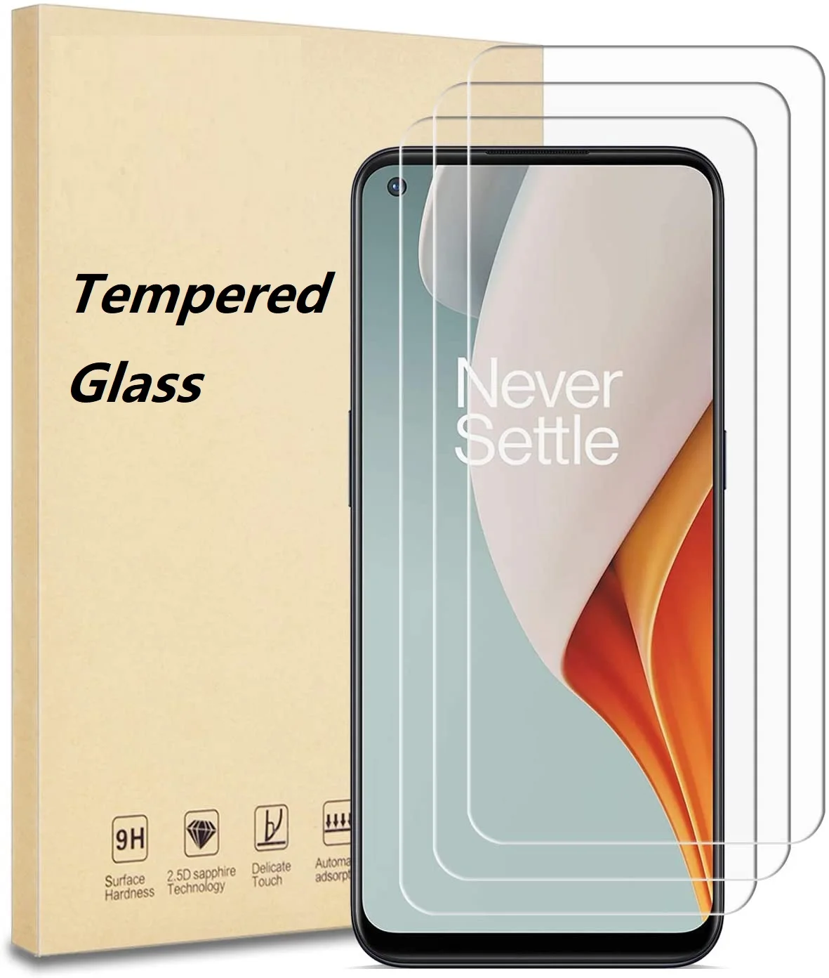 Per Vetro Oneplus Nord N10 5G Vetro Temperato One Plus Nord N100 Pellicola Salvaschermo Pellicola Per Telefono Oneplus Nord N10