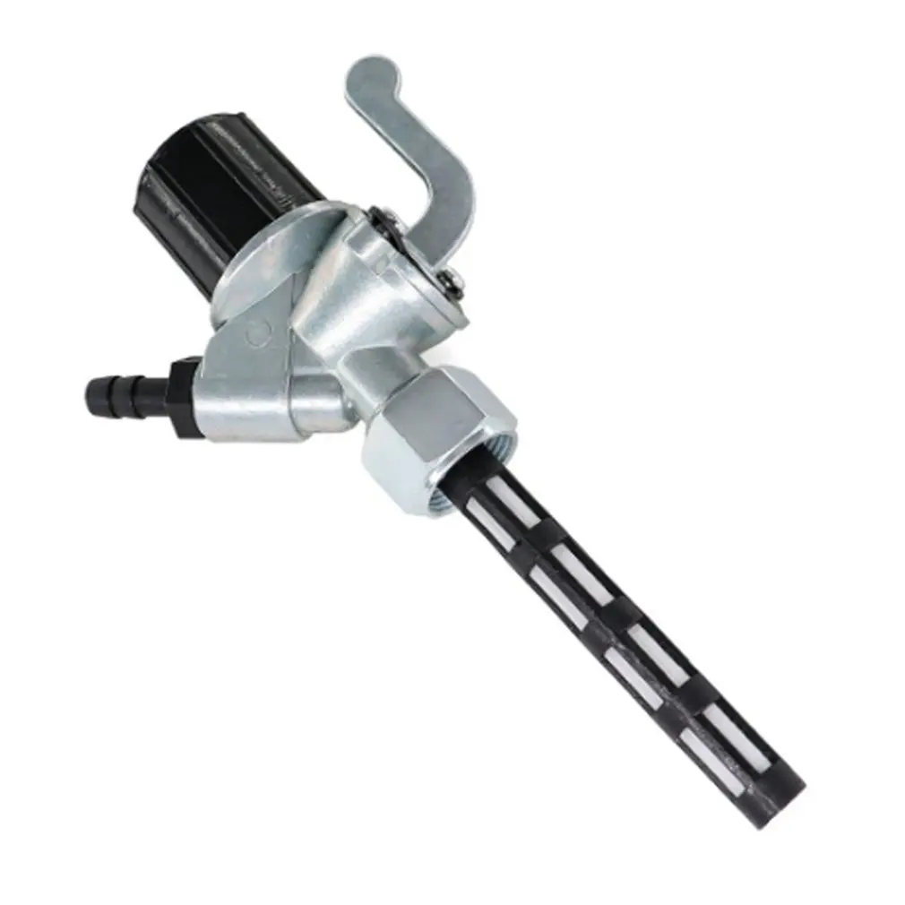 Interruttore Valvola Serbatoio Carburante Moto Professionale Rubinetto Carburante Inclinato Con Sacca Acqua Per Simson Mz Etz 150/250/251 Ts Es Trofeo