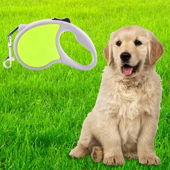 

5M Durable Dog Leash Automatic Retractable Nylon Dog Cat Lead Extending Puppy Walking Running Lead Roulette For Dogs