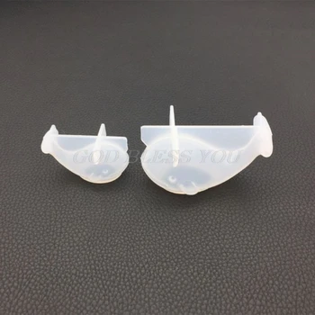 

Silicone Mold Mirror DIY Epoxy Resin 3D Dolphin Animal Molds Jewelry Making Pendant Handmade Crafts Decoration Desk Ornaments