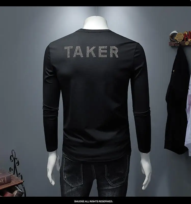 AH11657Fashion мужские Топы И Футболки,, Подиумные роскошные, известный бренд, Европейский дизайн, короткие, с принтом, вечерние, стильные футболки, мужская одежда