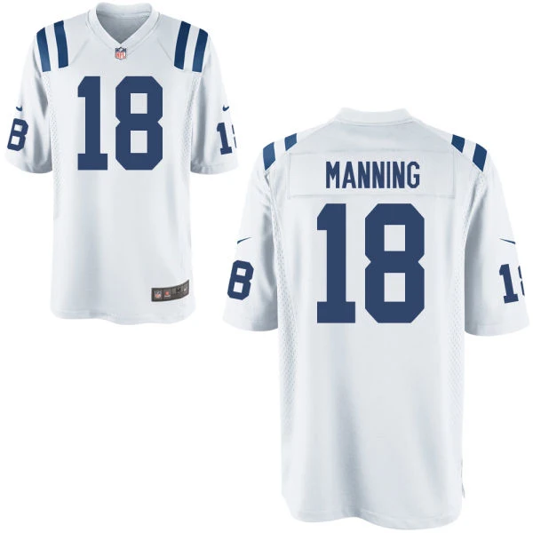 Черный Мужские футбольные майки в Индианаполисе#13 TY Hilton#12 Andrew Luck#18 Peyton Manning - Цвет: Черный