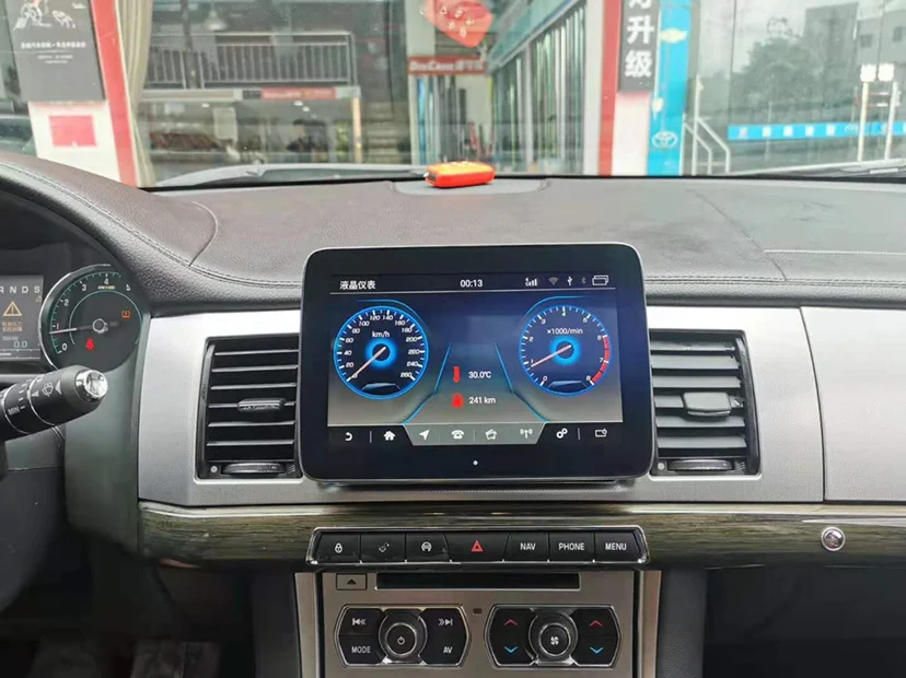 ZWNAV For Jaguar Car Multimedia Player Stereo Audio Radio autoradio Android GPS Head unit Screen carplay dsp