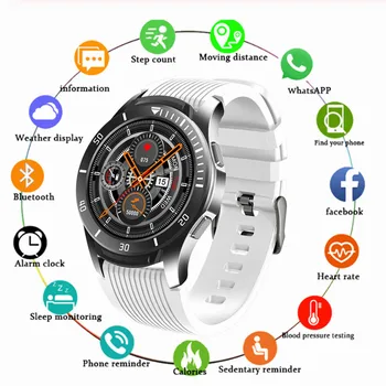 

GT106 Smart Watch 1.28“ Full Screen Touch Heart Rate Monitor Call Reminder Fitness Watch Men Women Music Smartwatch iOS