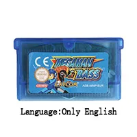 Mega Man Bass EU 32 бит видеоигры картридж Консоли Карты Мега человек серии США/ЕС Версия для nintendo GBA - Цвет: Mega Man Bass EU