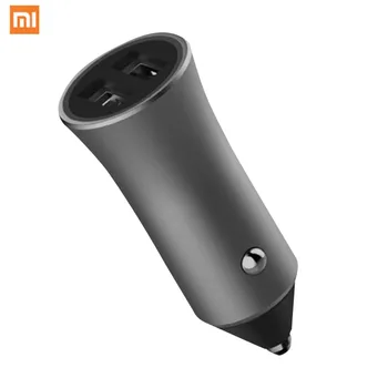 

Xiaomi Car Charger Quick Charge Silver 18W 12V And 24V Universal 0 Quick Charge Dual Usbqc3.0 Fast Charge Car Charger