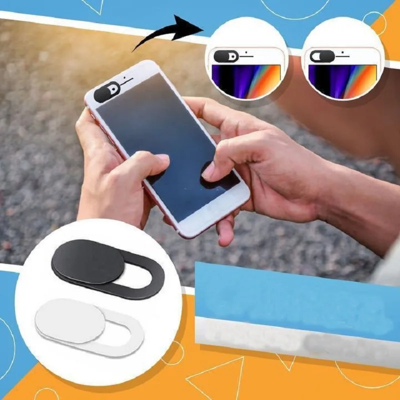 6PCS Camera Privacy Cover Mobile Camera Lens Cover Protector Push Pull cam