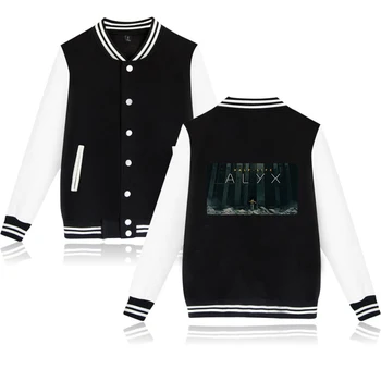 

Frdun Tommy Game Half Life 2020 New Series Half-Life:Alyx Print Baseball Sweatshirt Casual Baseball Jacket Men/Women Clothes