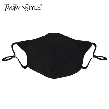 

TWOTWINSTYLE Adjustable Mask Protective Cotton Multi-layer Spring And Washable Fashion Filter Masks For Men And Women 2020 Tide