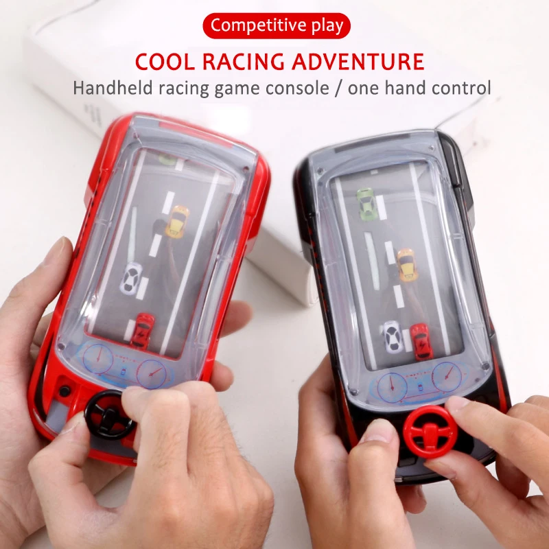 Car Adventure Toy Kids Hands on Puzzle Simulation Racing Machine Steering Wheel Remote Control Flying Car Video Game Machine Toy