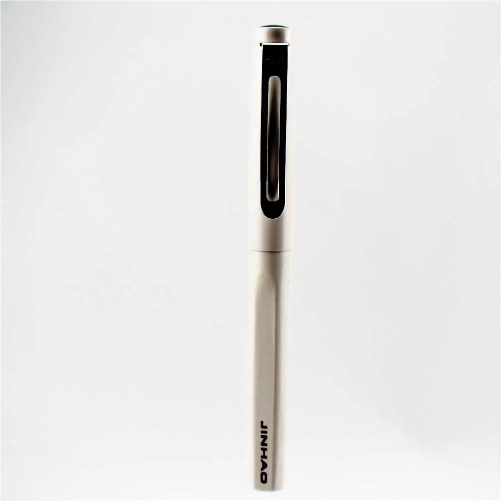 Ручка перьевая Jinhao для школы и офиса роскошные модные белые Канцтовары письма 588 |