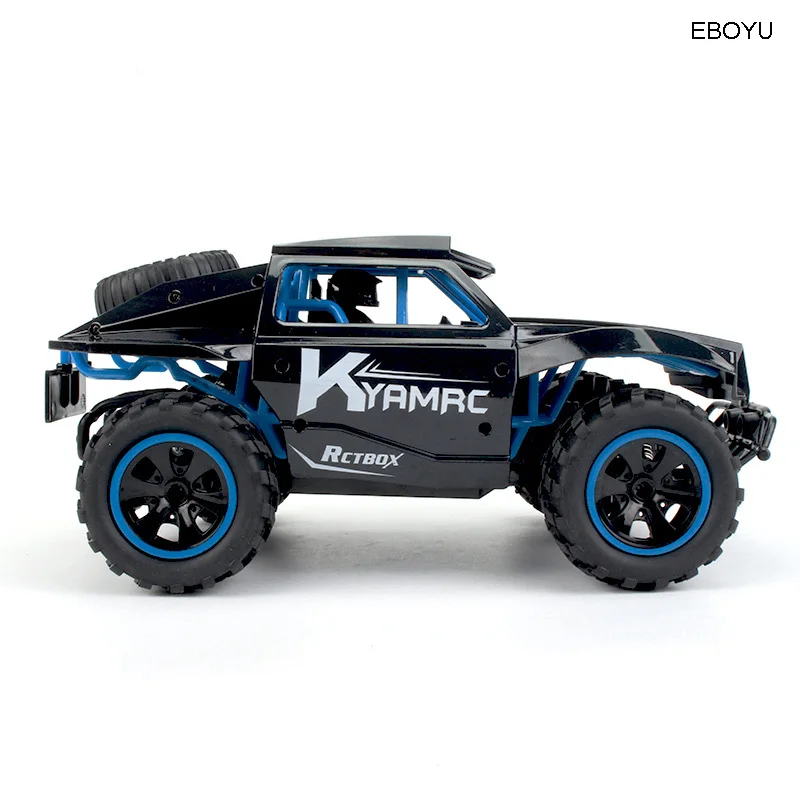 EBOYU 1818A RC автомобиль 2,4 GHz 1/18 2WD большое колесо внедорожный пульт дистанционного управления грузовик King RTR для детей начинающих