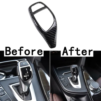

Interior Gear Shift Knob Cover Accessories Parts Panels For BMW 3 Series F30 F31 F34 2012 Practical