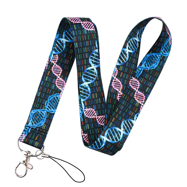 PF958 Gene DNA Lanyard For Keychain ID Card Cover Pass student