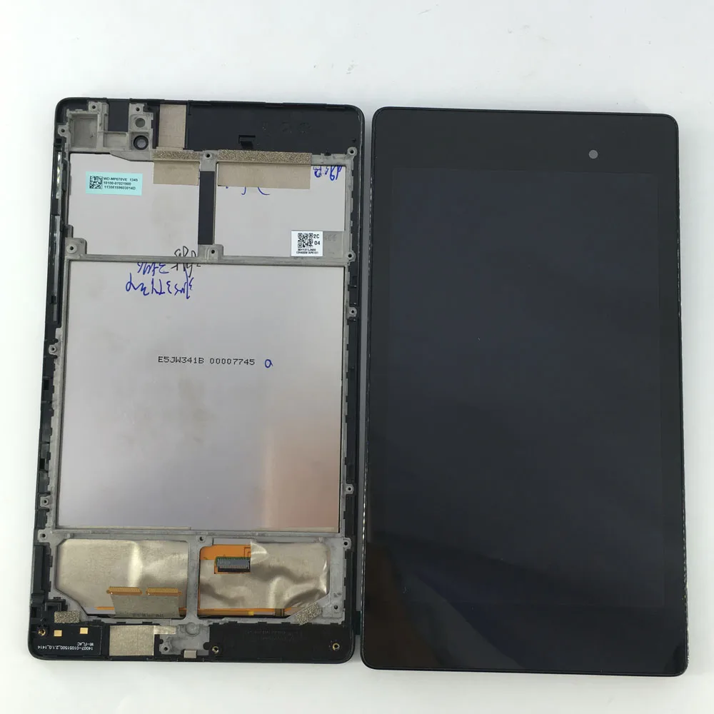 " ЖК-дисплей сенсорный экран в сборе с рамкой для ASUS Google Nexus 7 2nd 2013 ME571 ME571KL ME571K K008 ME572CL ME572 Nexus7C
