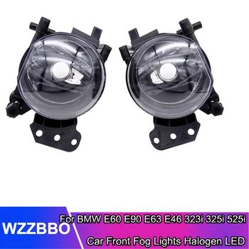 

Car Front Fog Lights Halogen LED Bulb Fog Light Assembly Lamps Housing Lens for BMW E60 E90 E63 E46 323i 325i 525i