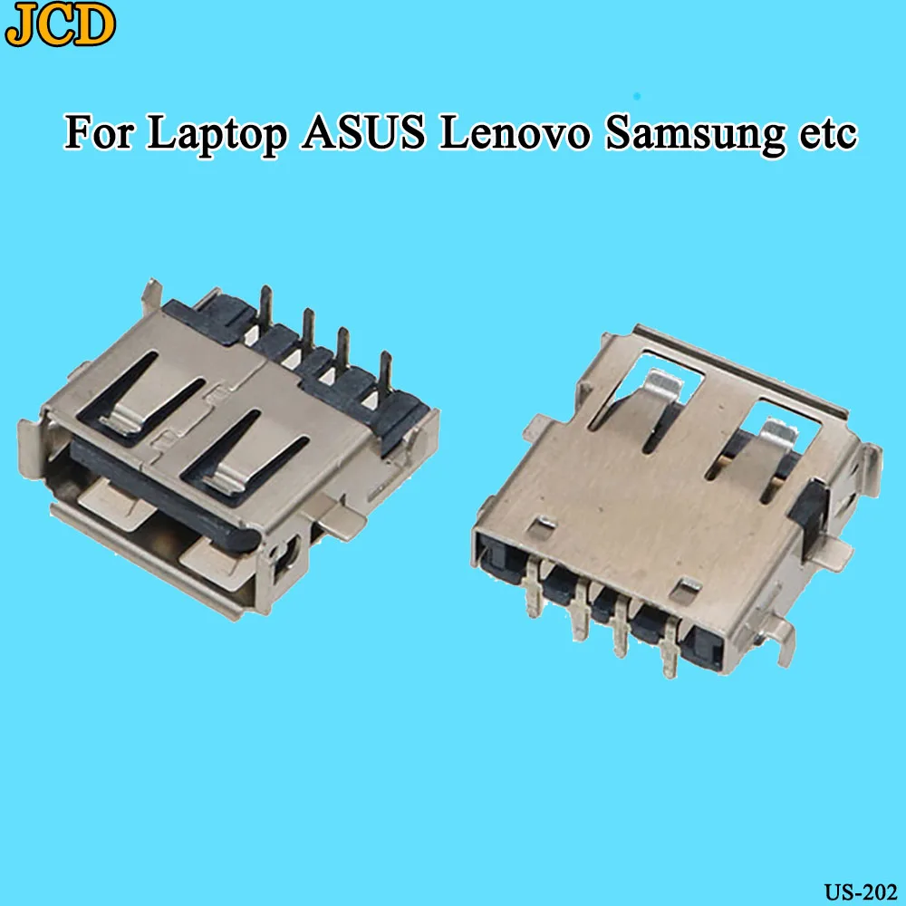 JCD 1 шт./лот 90 градусов 4 фута 2 0 USB гнездовой разъем для ноутбука ASUS Lenovo Samsung и т. д. |