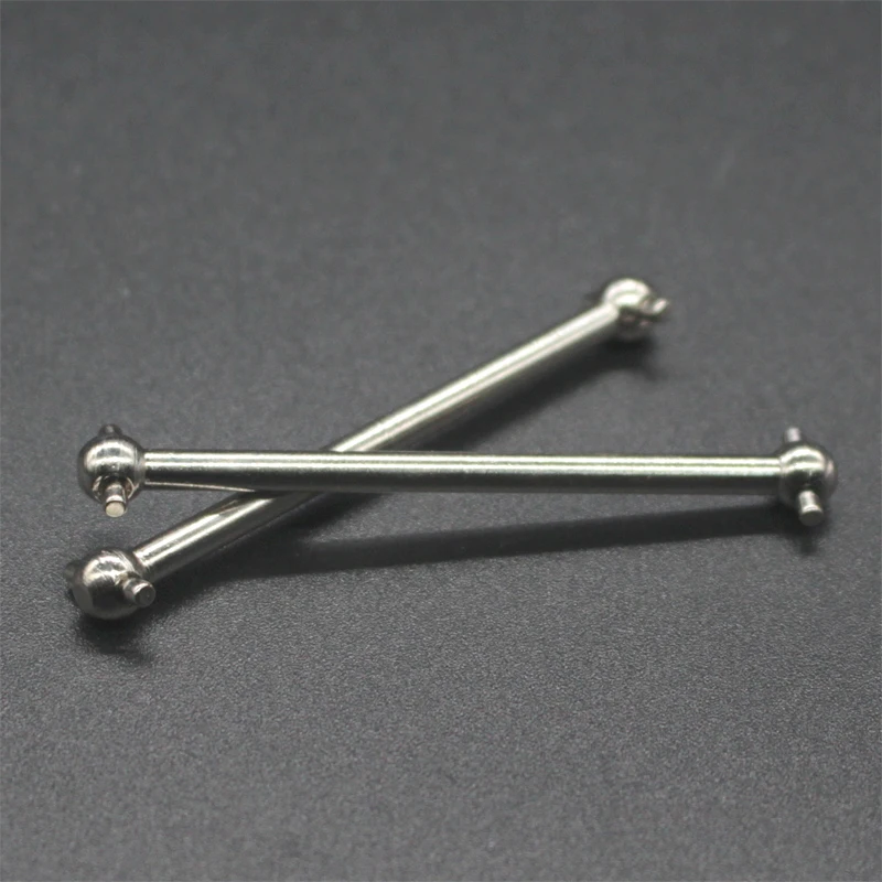 2Pcs HSP 1/10 RC Car 02003 Silver Steel Dogbone 61MM Spare Parts RedCat Himoto For HSP94123/94103/94122 | Игрушки и хобби