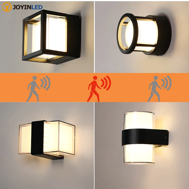 LED-Wall-Light-With-Human-Body-Motion-Sensing-IP65-Waterproof-Outdoor-Wall-Lamp-Garden-Light-Fixture