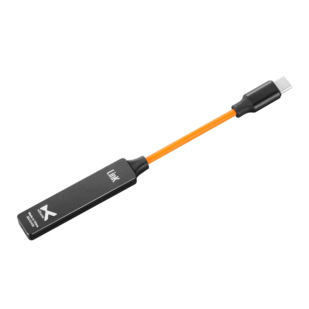 Черный Xduoo Link Hi-Res аудио тип-c до 3,5 мм усилитель для наушников USB DAC ESS9118EC поддержка DSD256 PCM 32 бит/384 кГц для телефонов ПК - Цвет: Черный