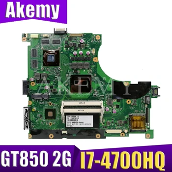 

XinKaidi N56JK Laptop motherboard for ASUS N56JK N56J N56 Test original motherboard I7-4700HQ GTX850M-2G