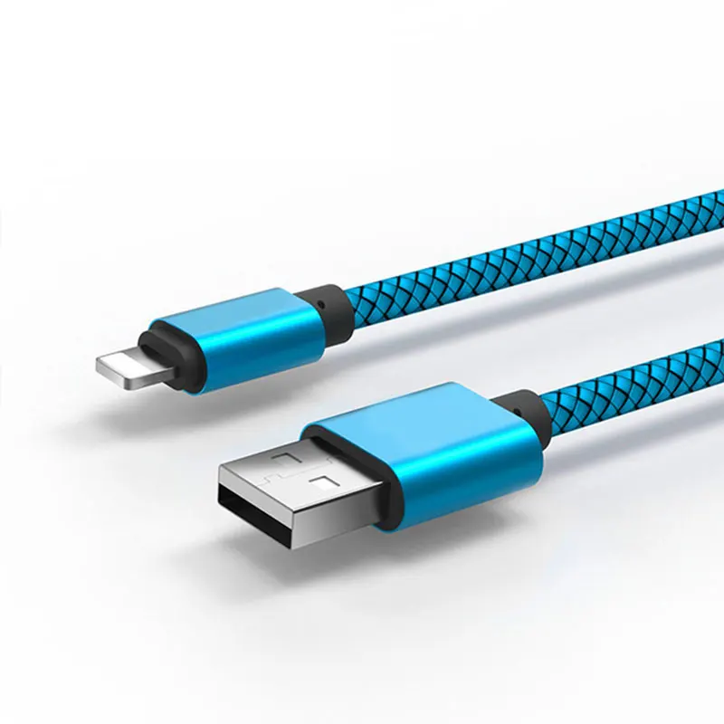 USB кабель 2A быстрое зарядное устройство Плетеный 3M usb-кабели данных для IPhone6s 7 8 Plus iPhone Xs Max Ipad Mini 1 2 3 4 зарядное устройство