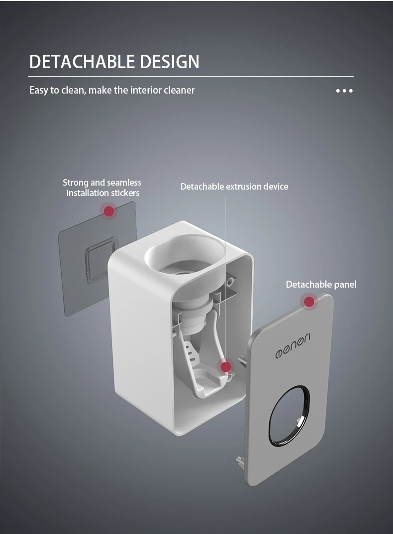 Автоматический диспенсер для зубной пасты для ванной комнаты, домашний держатель для зубной щетки для ванной, настенный туалет для соковыжималок для зубной пасты, новинка