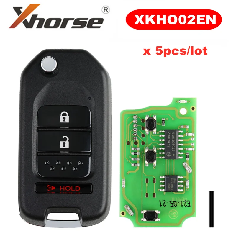 Универсальный проводной пульт дистанционного управления Xhorse xjo02en для Honda 2 + 1