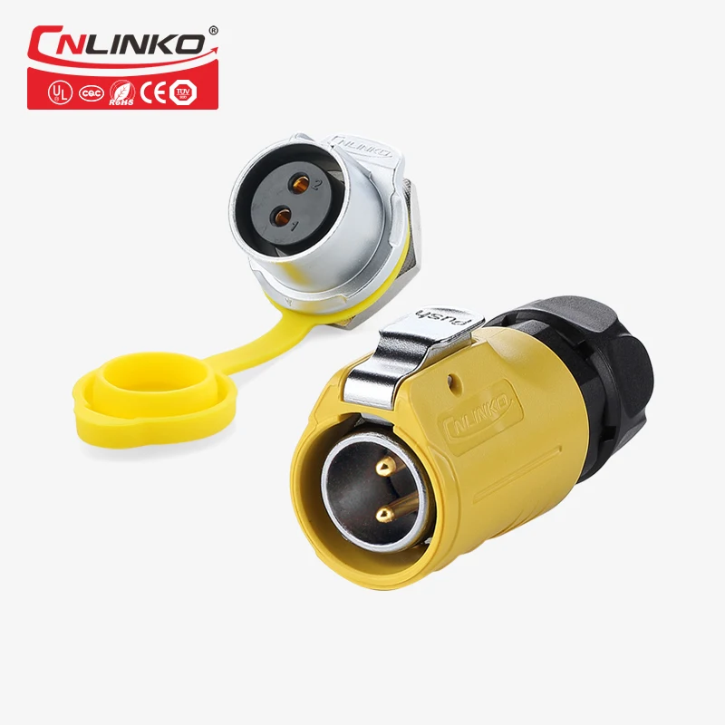 Cnlinko M20 2/3/4/5/7/9/12 Pin быстрый Push Pull Locking Power солнечный разъем для наружного