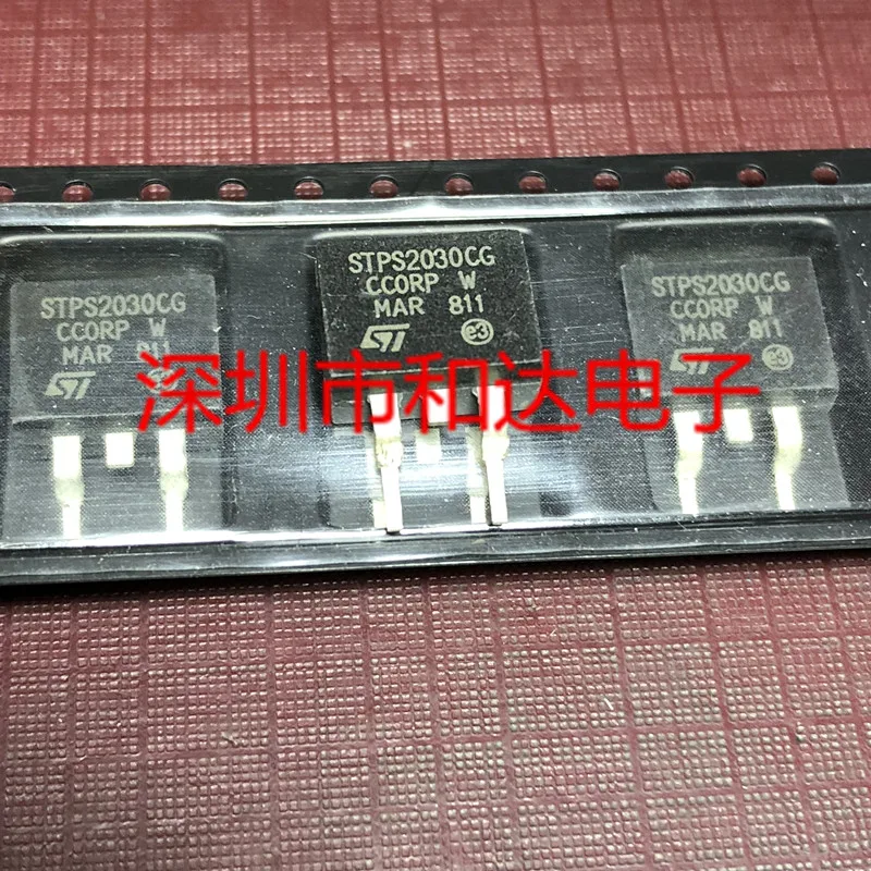5 шт. STPS2030CG-263 30V 20A