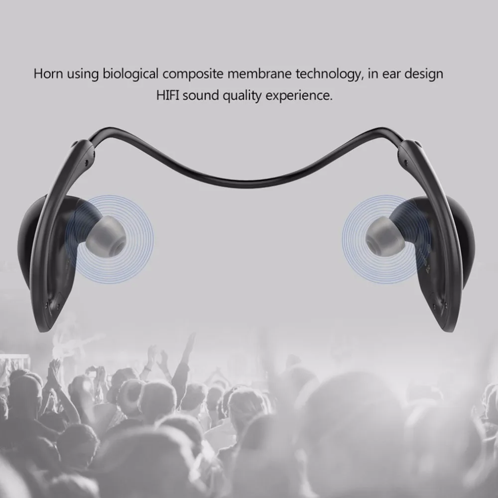 LESHP Snail In-Ear Sport Bluetooth наушники портативная гарнитура шагомер микрофон Функция для профессионального бега