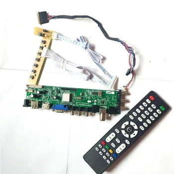 

For LTN116AT04-S01/L01 monitor LVDS 40-Pin universal DVB digital 1366*768 HDMI VGA USB AV TV 3663 LCD Controller board DIY Kit