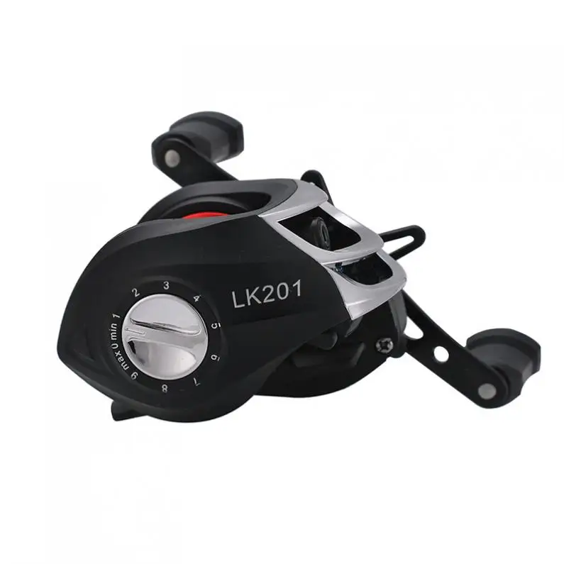 17+1BB High Speed 7.2:1 Gear Ratio Fishing Bait Casting Reel Braking Force 8KG / 18LB with Right Left Hand Optional